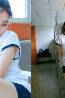 女性正面完整的身体结构